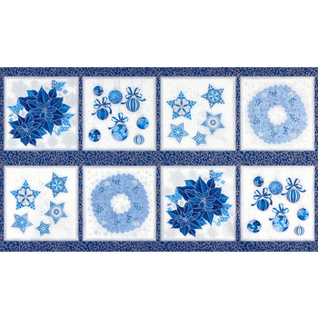 Holiday Flourish 15 20780-4 Blue by Robert Kaufman Fabrics