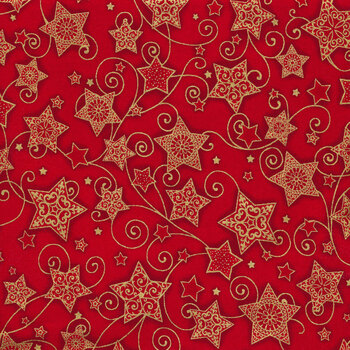 Holiday Flourish 15 20789-91 Crimson by Robert Kaufman Fabrics