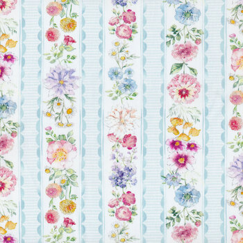 Cherish Y3552-87 Light Denim by Clothworks