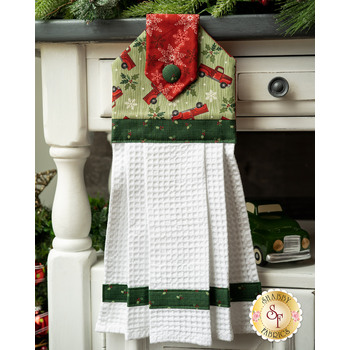  Hanging Towel Kit - Home Sweet Holidays - Green