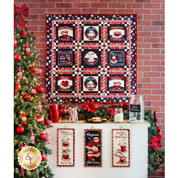 Time For Hot Cocoa - Quilt & Wall Hangings Kit