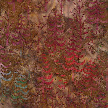 Autumn Trails 21071-222 Redwood by Robert Kaufman Fabrics