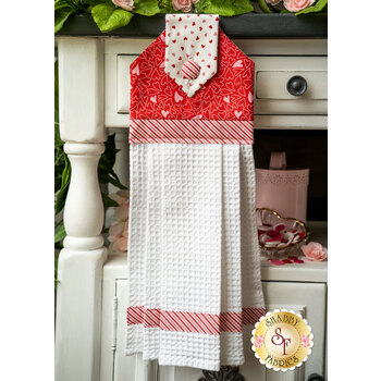  Hanging Towel Kit - Holiday Essentials - Love - Red