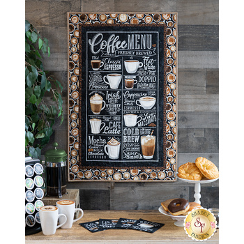  Wall Hanging and Mug Mat Kit - Cafe Culture