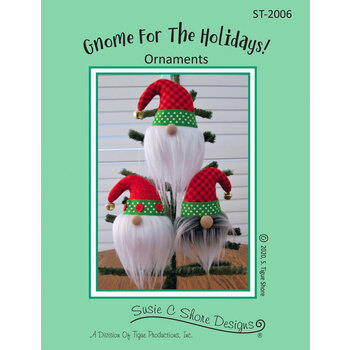 Gnome For The Holidays! Ornaments Pattern