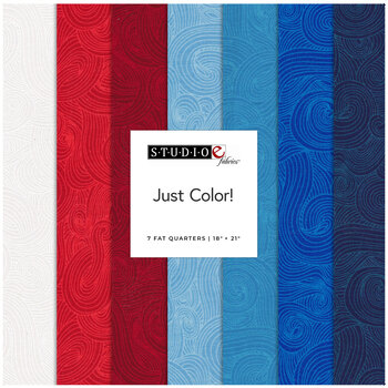 Just Color! 7 FQ Set by Studio E Fabrics