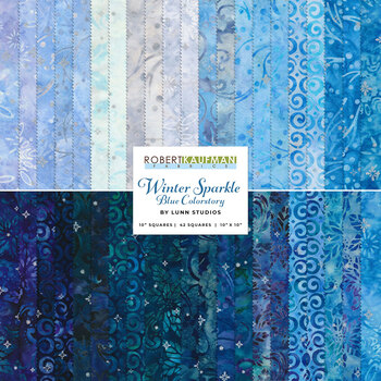 Winter Sparkle - Artisan Batiks - Blue  10