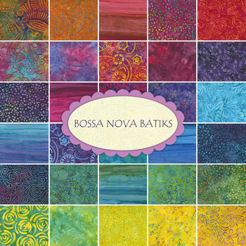 Bossa Nova Batiks  30 FQ Set by Moda Fabrics