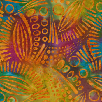 Bossa Nova Batiks 4361-11 Rainbow by Moda Fabrics