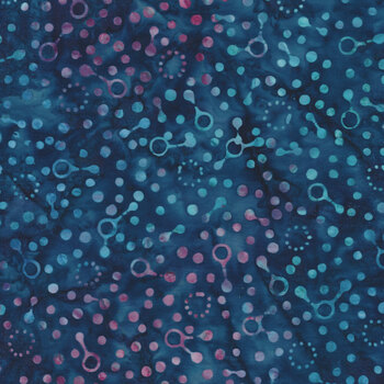 Bossa Nova Batiks 4361-35 Space Blue by Moda Fabrics