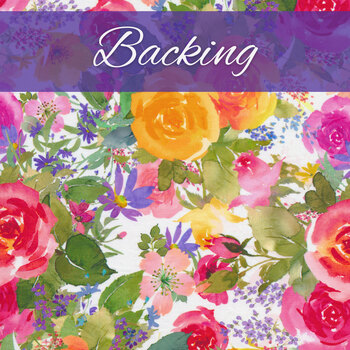 Flower Shop Quilt Backing - 3-1/2 Yards