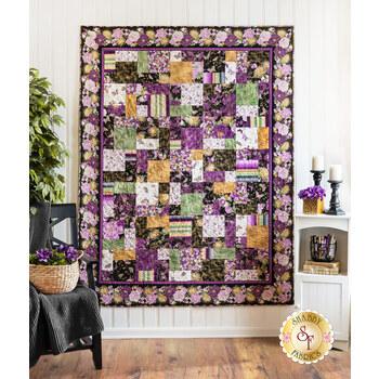  Easy as ABC and 123 Quilt Kit - Majestic