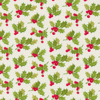 Christmas Stitched 20442-11 Snow Multi by Fig Tree & Co. for Moda Fabrics