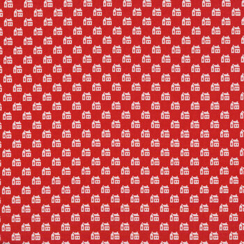 Christmas Stitched 20447-14 Poinsettia by Fig Tree & Co. for Moda Fabrics