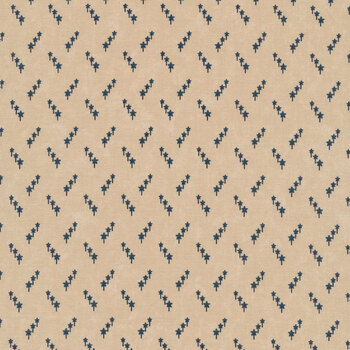 Freedom Road 9692-21 Tan Blue by Kansas Troubles Quilters from Moda Fabrics
