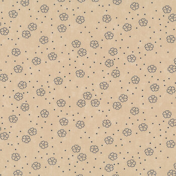 Freedom Road 9693-22 Tan Blue by Kansas Troubles Quilters from Moda Fabrics