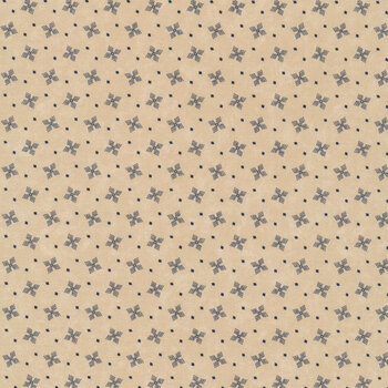 Freedom Road 9694-22 Tan Blue by Kansas Troubles Quilters from Moda Fabrics