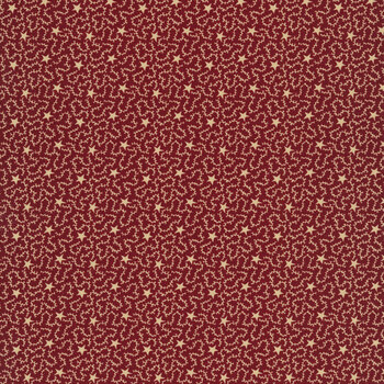Freedom Road 9695-13 Red Tan by Kansas Troubles Quilters from Moda Fabrics