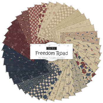 Freedom Road  Charm Pack by Kansas Troubles Quilters for Moda Fabrics