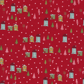 Snowkissed 55582-12 Red by Sweetwater from Moda Fabrics