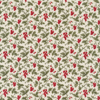 Poinsettia Plaza 44294-11 Cream by 3 Sisters for Moda Fabrics