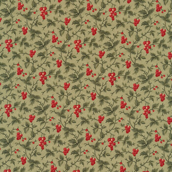 Poinsettia Plaza 44294-13 Sage by 3 Sisters for Moda Fabrics REM