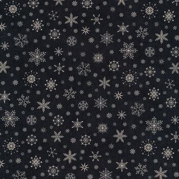 Poinsettia Plaza 44296-15 Ebony by 3 Sisters for Moda Fabrics