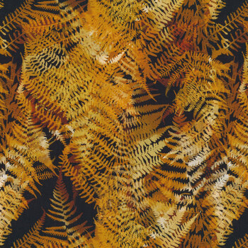 Reflections of Autumn 8RA-1 Ferns by Jason Yenter for In The Beginning Fabrics