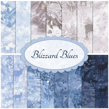 Blizzard Blues  15 FQ Set by Moda Fabrics