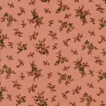Chocolate Covered Cherries 202-22 Pink by Kim Diehl for Henry Glass