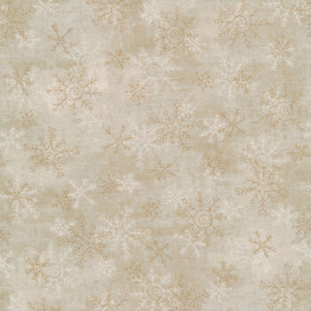Let It Snow 2880F-44 Cream by Janet Rae Nesbitt from Henry Glass Fabrics