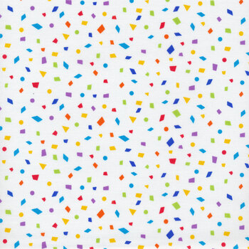 Party Time! 6646-70 White by Sharla Fults from Studio E Fabrics