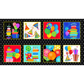 Party Time! 6650-98 Multi by Sharla Fults from Studio E Fabrics