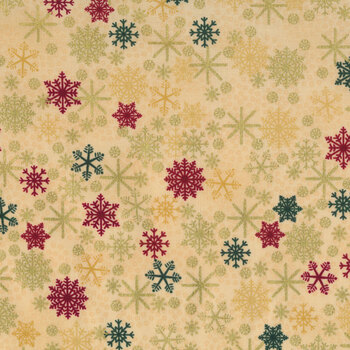Stof Christmas - Star Sprinkle 4599-204 by Stof Fabrics