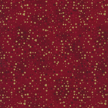 Stof Christmas - Star Sprinkle 4599-407 by Stof Fabrics