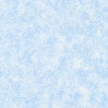 Marble Swirls 9908-34 Sky Blue by Moda Fabrics