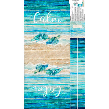 Turtle Bay C24723-64 Panel by Northcott Fabrics