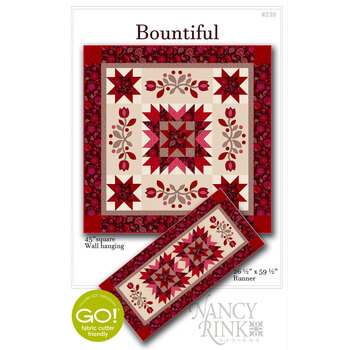 Bountiful Wall Hanging and Runner/Banner - Pattern