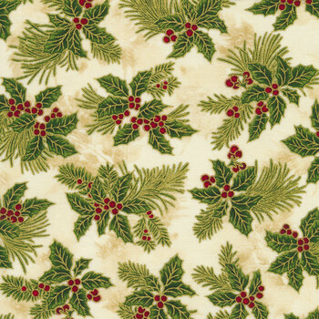 Holiday Flourish 12 18345-223 Holiday by Robert Kaufman Fabrics REM