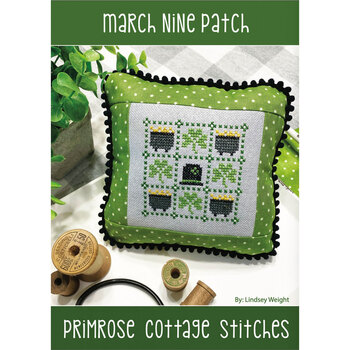March Nine Patch Cross Stitch Pattern