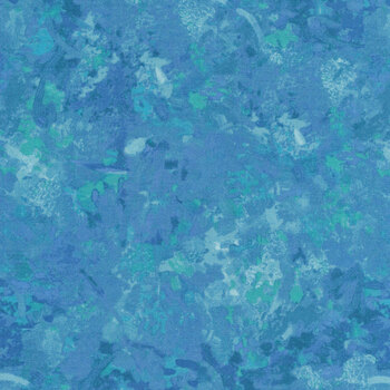Chroma 9060-44 Bahama Blue by Deborah Edwards for Northcott Fabrics