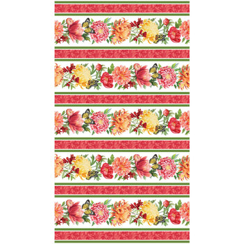 Morning Blossom 24918-10 by Michel Design Works for Northcott Fabrics REM
