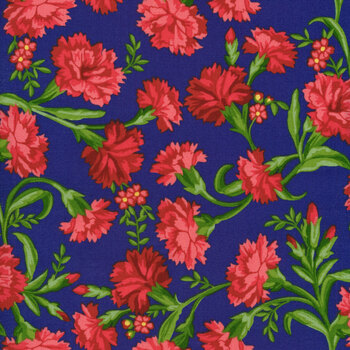 Jubilee 21102-313 Royal Blue by Debbie Beaves for Robert Kaufman Fabrics