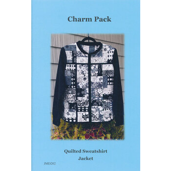 Charm Pack Quilted Sweatshirt Jacket Pattern