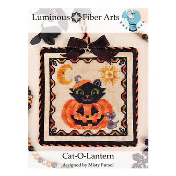 Cat-O-Lantern Cross Stitch Pattern