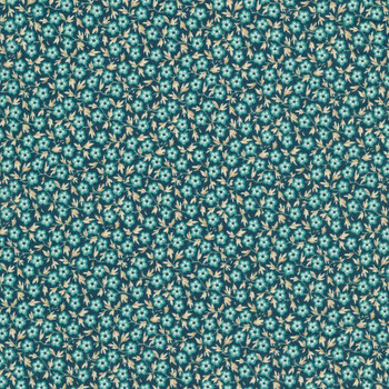 Royal Blue 9178-B Deep Sea Patch by Edyta Sitar for Andover Fabrics