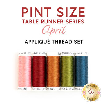  Pint Size Table Runner Series Kit - April
