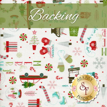  Cup of Cheer Advent Calendar Quilt Kit Backing – RESERVE