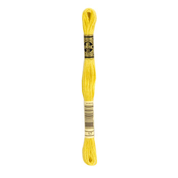 DMC 17 Light Yellow Plum - 6 Strand Embroidery Floss
