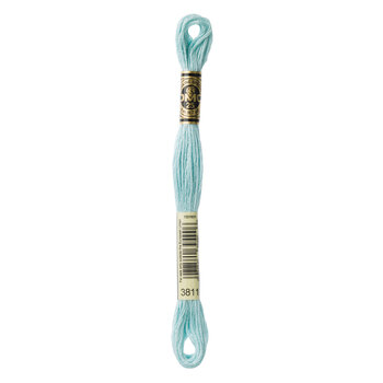 DMC 3811 Very Light Turquoise - 6 Strand Embroidery Floss